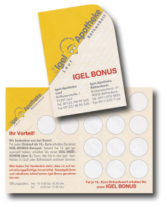 Bonus-Karte | Igel-Apotheke
